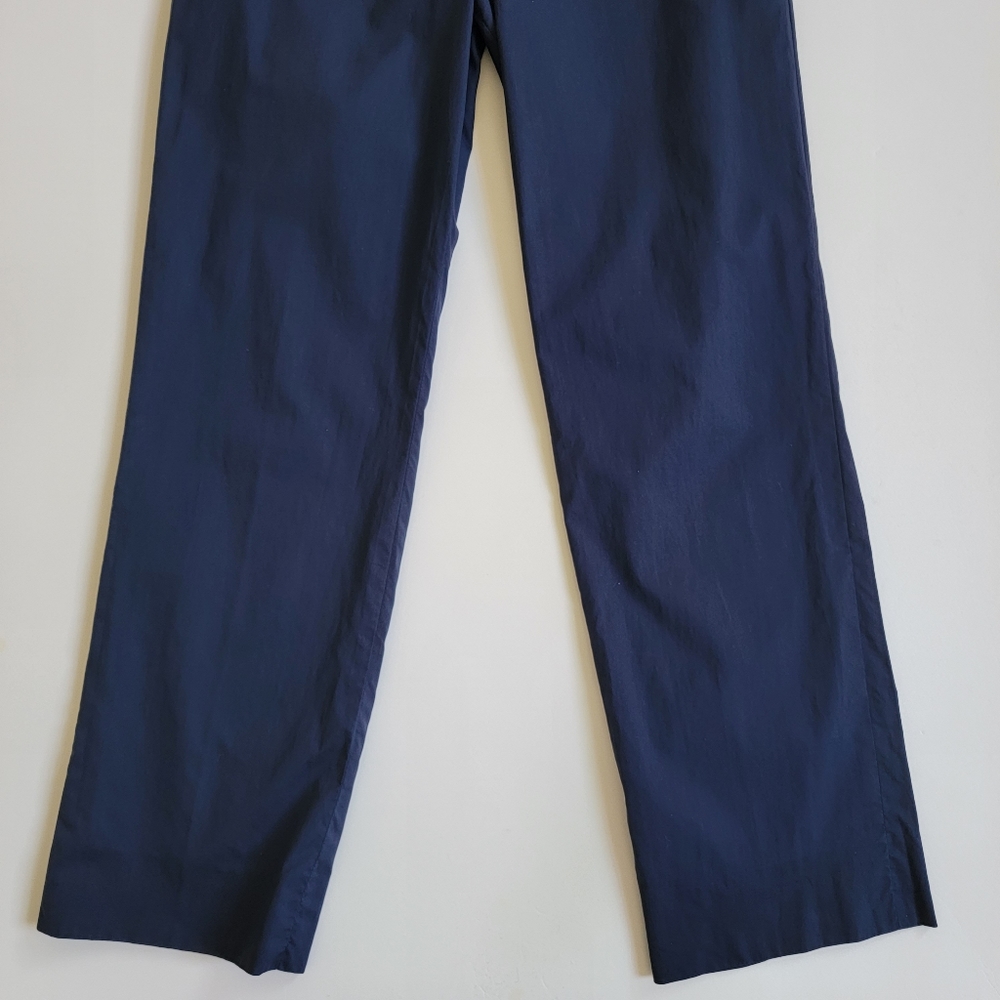 Jil Sander Navy Blue Lightweight Trousers - Picture 5 of 9